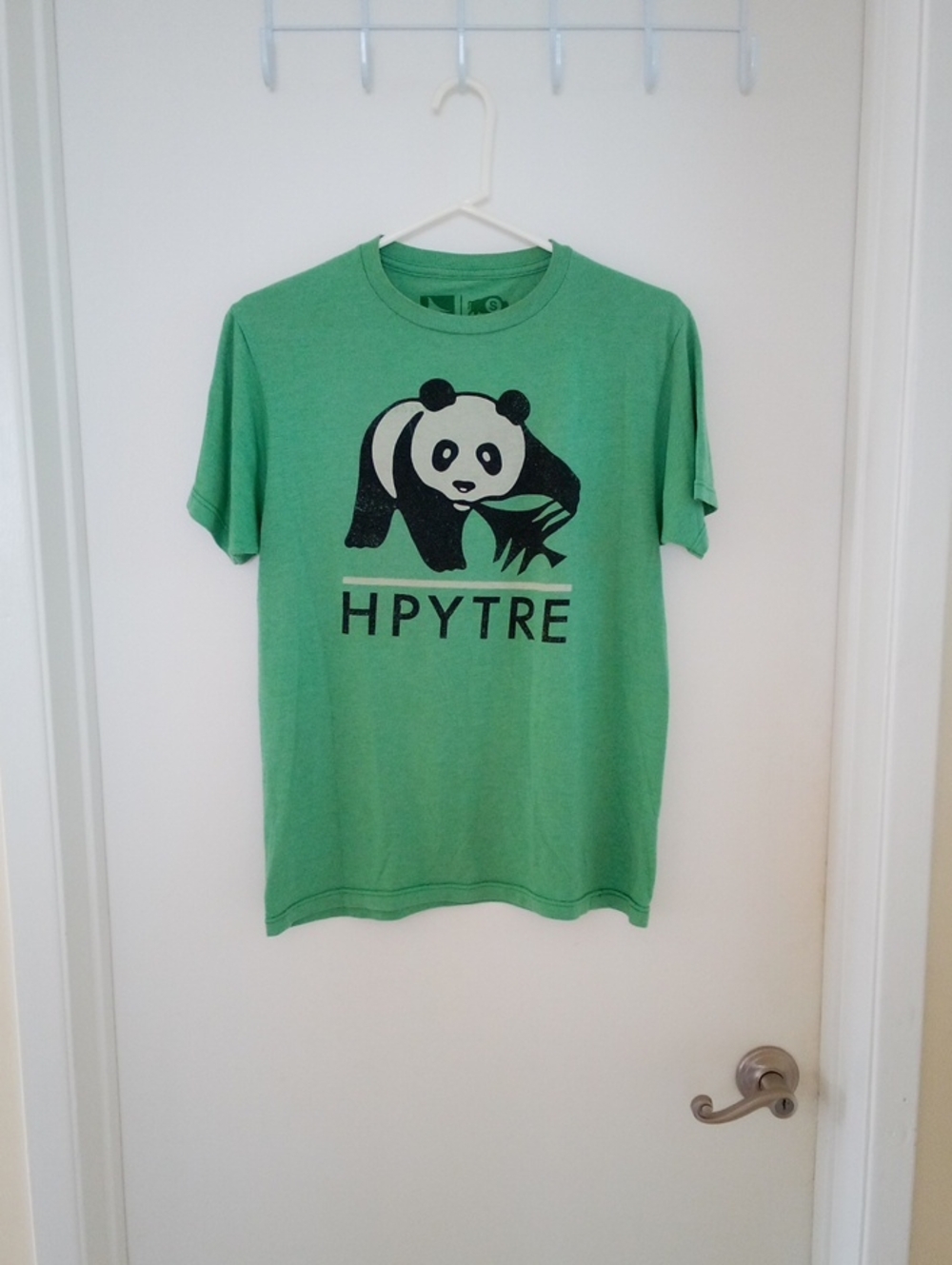HPYTRE Green Panda Short Sleeve Tee